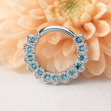 Load image into Gallery viewer, Santa Rosa | By BVLA| Ocean blue diamonds
