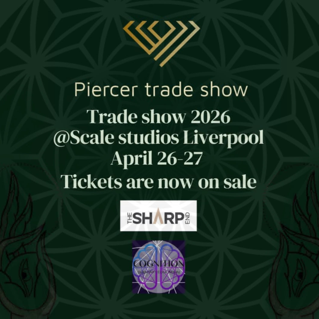 Piercer trade show Vendor/Party only ticket.
